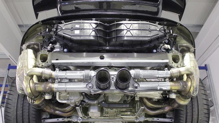 Photo of Cargraphic Lightweight Rear Silencer Replacement for the Porsche 991 (Mk I) GT3/GT3 RS - Image 8