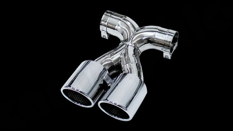 Photo of Cargraphic Sport Rear Silencer Set for the Porsche 981 Boxster/Cayman - Image 7