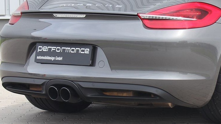 Photo of Cargraphic Sport Rear Silencer Set for the Porsche 981 Boxster/Cayman - Image 11