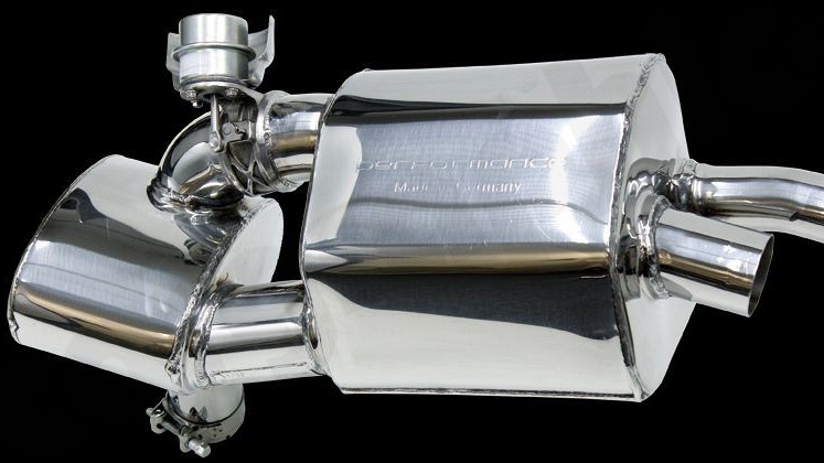 Photo of Cargraphic Sport Rear Silencer Set for the Porsche 981 Boxster/Cayman - Image 4