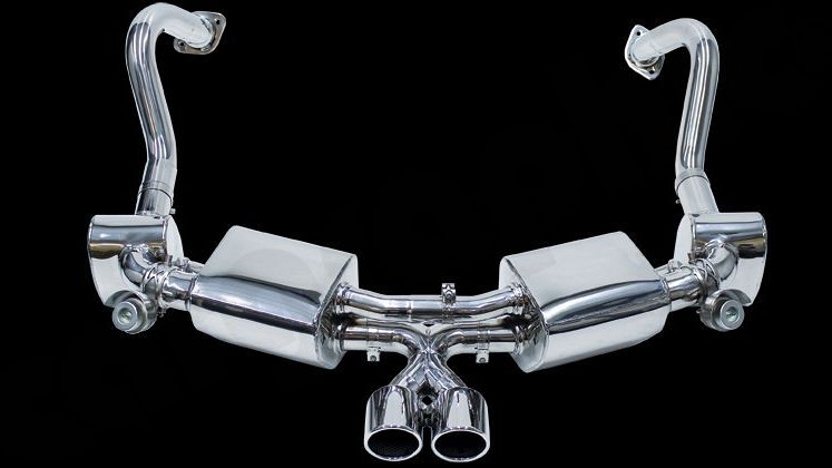 Photo of Cargraphic Sport Rear Silencer Set for the Porsche 981 Boxster/Cayman - Image 1