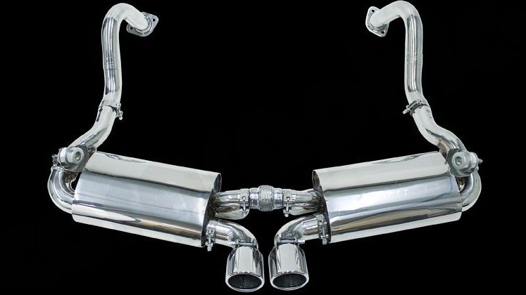 Photo of Cargraphic Sport Rear Silencer Set for the Porsche 981 Boxster/Cayman - Image 1