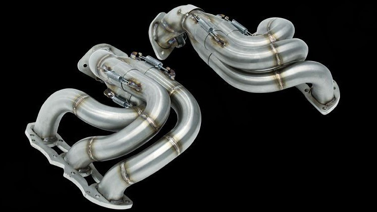 Photo of Cargraphic Longtube Manifolds without Catalytic Converters for the Porsche 981 Boxster/Cayman - Image 5