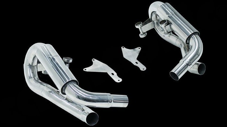 Photo of Cargraphic Wheel Arch Silencer Replacement Pipe Set for the Porsche 991 (Mk I) Carrera - Image 3