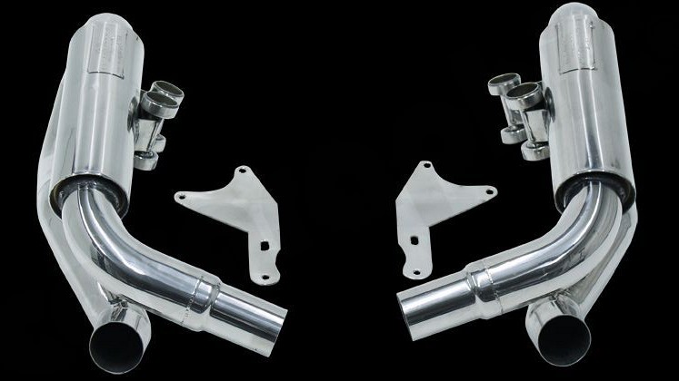 Photo of Cargraphic Wheel Arch Silencer Replacement Pipe Set for the Porsche 991 (Mk I) Carrera - Image 1