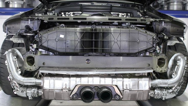 Photo of Cargraphic Sport Exhaust System Kit 3 for the Porsche 991 (Mk I) GT3/GT3 RS - Image 2