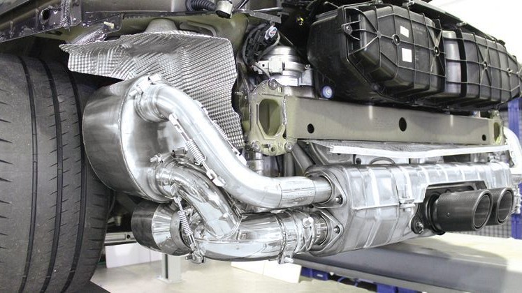 Photo of Cargraphic Sport Exhaust System Kit 3 for the Porsche 991 (Mk I) GT3/GT3 RS - Image 3