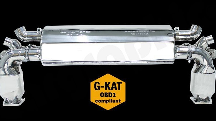 Photo of Cargraphic Turbo Back Exhaust System (With Flaps) for the Porsche 991.1/2 Turbo/S - Image 4