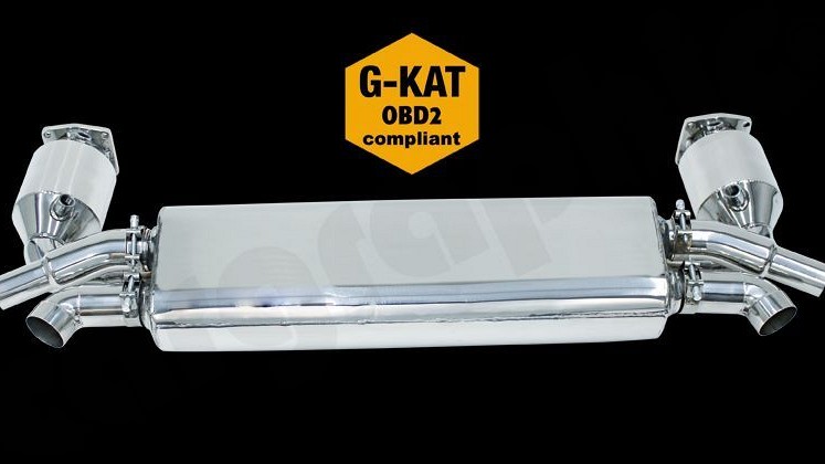 Photo of Cargraphic Turbo Back Exhaust System for the Porsche 991.1/2 Turbo/S - Image 1