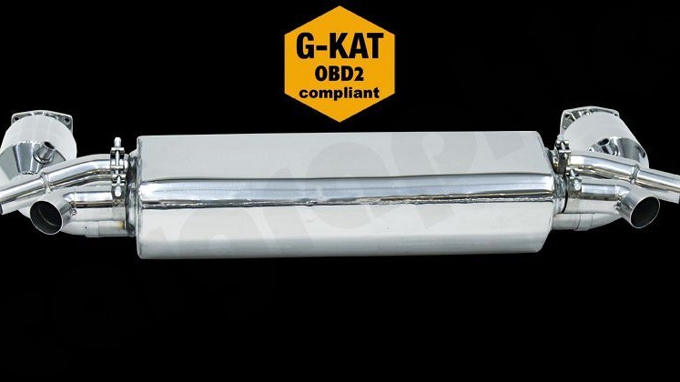 Photo of Cargraphic Turbo Back Exhaust System for the Porsche 991.1/2 Turbo/S - Image 2