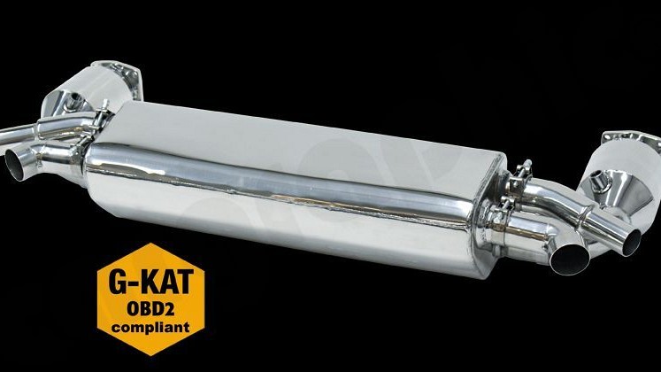 Photo of Cargraphic Turbo Back Exhaust System for the Porsche 991.1/2 Turbo/S - Image 3