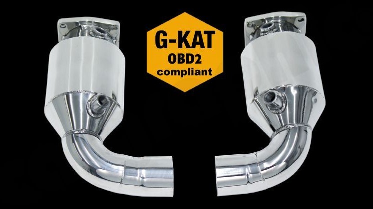Photo of Cargraphic Sport Catalyser Set for the Porsche 991.1/2 Turbo/S - Image 1