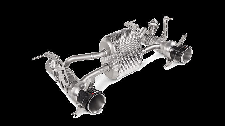Photo of Akrapovic Slip-On Line Titanium Exhaust for the Ferrari 488 GTB/Spider - Image 4