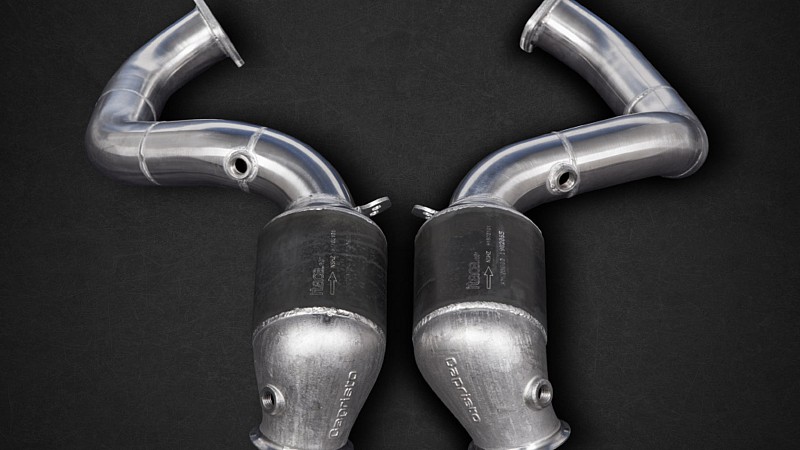 Photo of Capristo Catless Downpipe Set for the Alfa Romeo 4C - Image 1