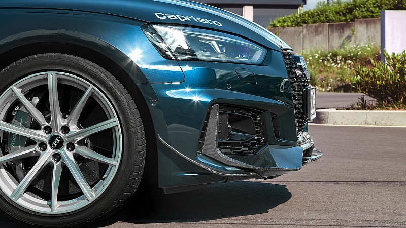 Photo of Capristo Carbon Fibre Front Spoiler for the Audi RS4 B9 - Image 1