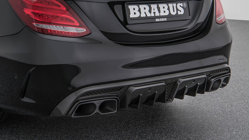 Photo of Brabus SPORT EXHAUST SYSTEM WITH ACTIVELY CONTROLLED FLAPS for the Mercedes Benz C-Class W205 (2014-) - Image 1