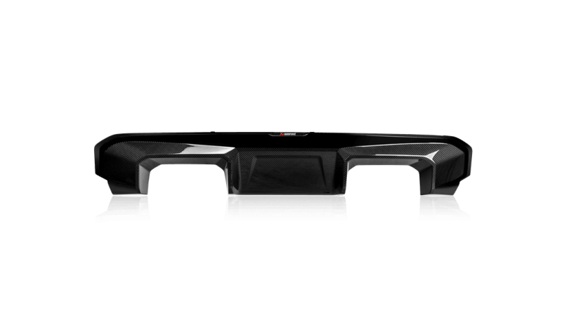 Photo of Akrapovic Rear Diffuser - High Gloss Black/Carbon Fibre (G80) for the BMW M3 (G80/81) - Image 1