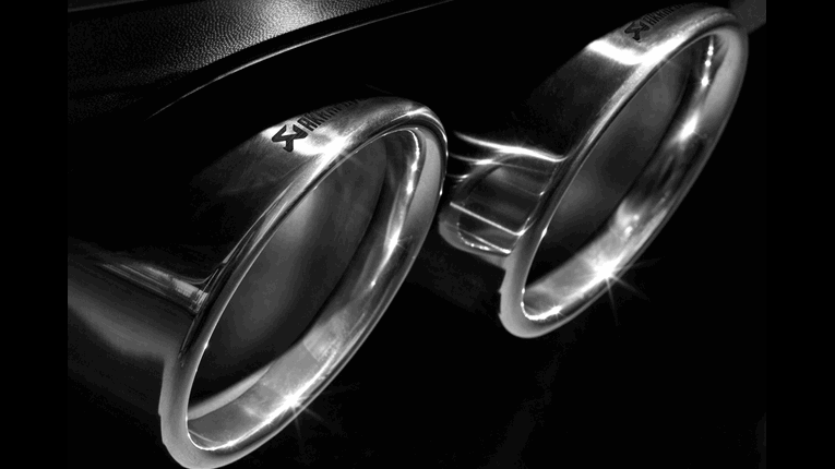 Photo of Akrapovic Tailpipe Set (Titanium) for the Porsche Cayenne Turbo (2003-2017) - Image 3