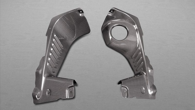 Photo of Capristo Engine Cover Set in Carbon Fibre (Spider) for the Ferrari 458 Italia / Spider - Image 7