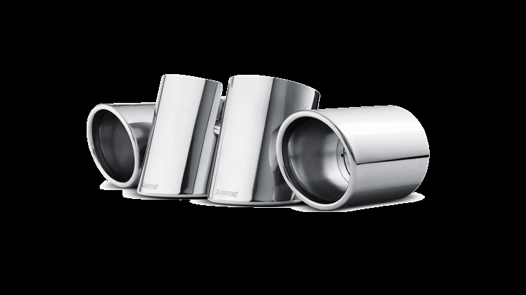 Photo of Akrapovic Tailpipe Set (Titanium) for the Porsche Cayenne Turbo (2003-2017) - Image 1