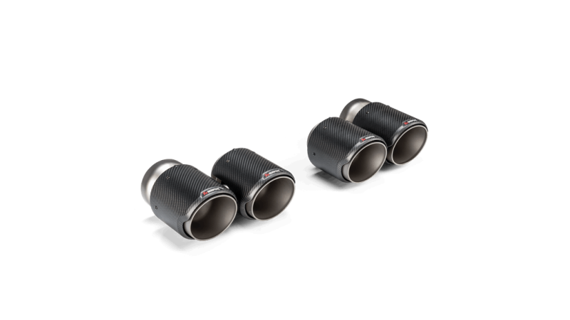 Photo of Akrapovic Tail Pipe Set (Carbon) Round (G80) for the BMW M3 (G80/81) - Image 1
