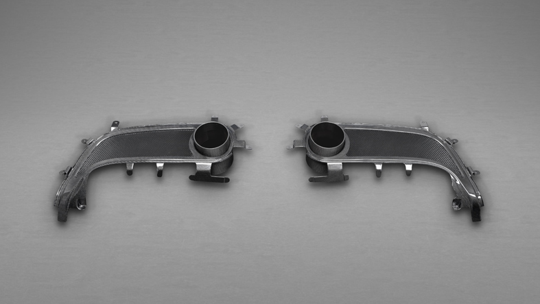 Photo of Capristo Carbon Tailpipe/Tips Set for the Ferrari 488 GTB/Spider - Image 1