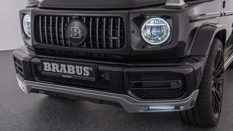 Photo of Brabus Front Skirt Add-On for the Mercedes Benz G63 AMG (W463A) - Image 2