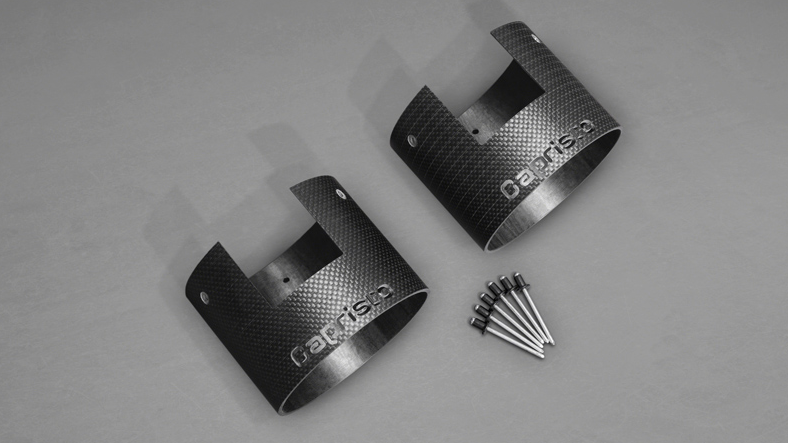 Photo of Capristo Carbon Tailpipe/Tips Set for the Ferrari 488 GTB/Spider - Image 4
