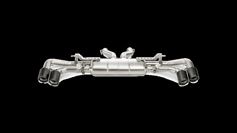 Photo of Akrapovic Slip-On Line Titanium Exhaust (Facelift) for the Porsche Cayenne Turbo (2003-2017) - Image 3