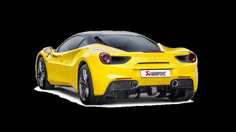 Photo of Akrapovic Slip-On Line Titanium Exhaust for the Ferrari 488 GTB/Spider - Image 7