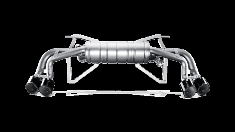 Photo of Akrapovic Slip-On Line Titanium Exhaust (LP550/560/570) for the Lamborghini Gallardo - Image 3