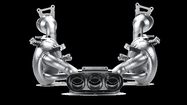 Photo of Akrapovic Slip-On Line Titanium Exhaust for the Ferrari 458 Italia / Spider - Image 3