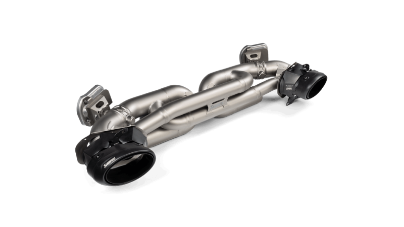Photo of Akrapovic Slip-On Race Line (Titanium) for the Porsche 992 Turbo/S - Image 1