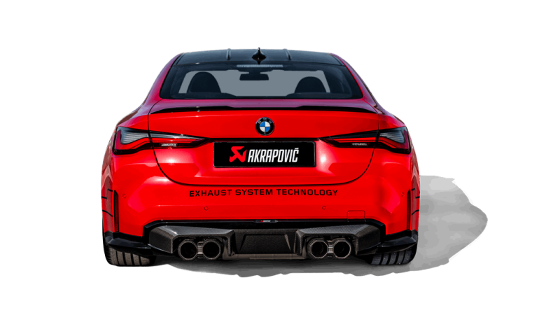 Photo of Akrapovic Rear Diffuser - High Gloss Black/Carbon Fibre (G80) for the BMW M3 (G80/81) - Image 2