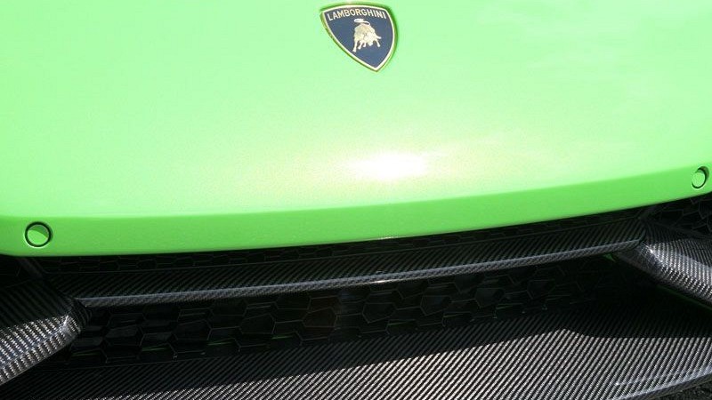 Photo of Novitec Front Lip Cover for the Lamborghini Huracan LP610-4 - Image 4