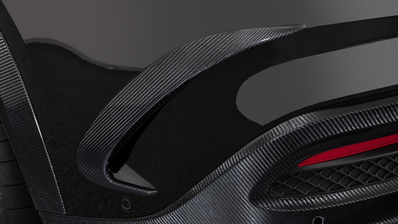 Photo of Brabus CARBON REAR FASCIA INSERTS for the Mercedes Benz GLE63 AMG (V167/C167) - Image 1