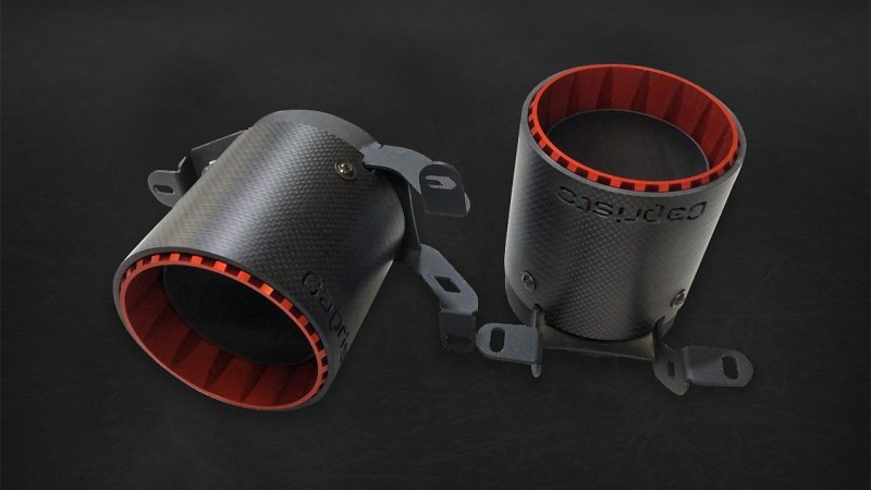 Photo of Capristo Carbon Fiber Exhaust Tips for the Lamborghini Aventador SVJ LP770-4 - Image 1