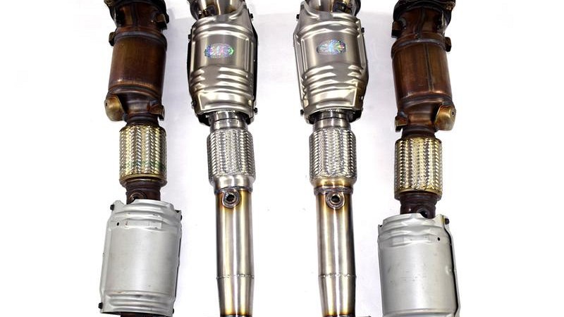 Photo of Quicksilver Race Catalysts 200 cpsi (2017 on) for the Honda NSX (2017+) - Image 2