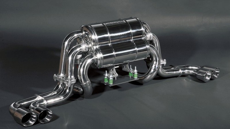 Photo of Capristo Sports Exhaust 1/3 with Valves for the Ferrari 360/360 Challenge Stradale - Image 2