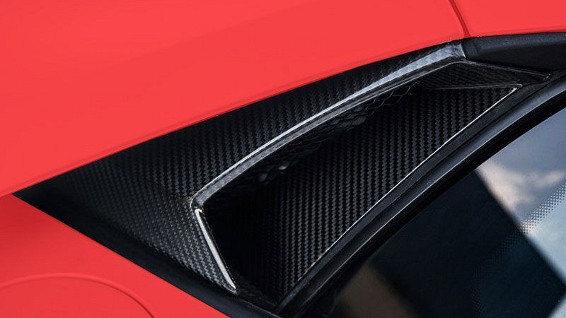 Photo of Novitec Air Intake Side Windows (Coupe) for the Lamborghini Huracan LP610-4 - Image 4