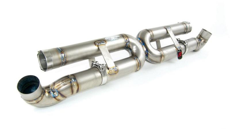 Photo of Quicksilver TITANIUM Sport Exhaust (2010-11) for the Porsche 997 (Mk I) Turbo/GT2 - Image 2