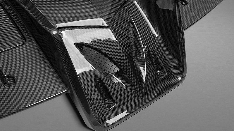 Photo of Capristo Rear Diffusor in Carbon Fibre for the Ferrari 458 Speciale / Aperta - Image 5