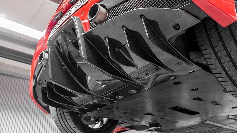 Photo of Capristo Rear Diffusor in Carbon Fibre for the Ferrari 458 Speciale / Aperta - Image 2