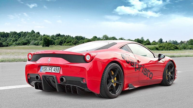 Photo of Capristo Rear Diffusor in Carbon Fibre for the Ferrari 458 Speciale / Aperta - Image 3