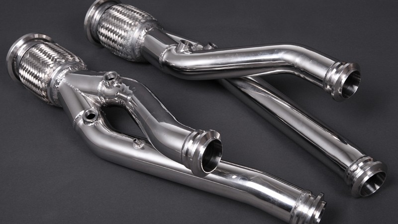 Photo of Capristo cat replacement pipes for the Lamborghini Aventador SV LP750-4 - Image 1