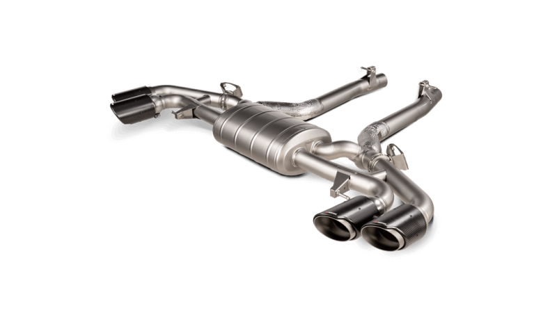 Photo of Akrapovic Slip-On Line (Titanium) (F95) for the BMW X5 M (F85) - Image 1