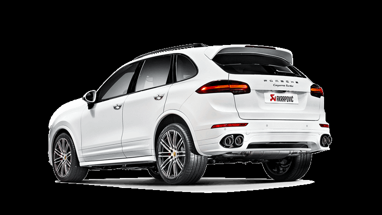 Photo of Akrapovic Slip-On Line Titanium Exhaust (Facelift) for the Porsche Cayenne Turbo (2003-2017) - Image 4