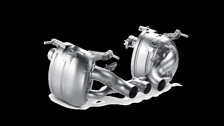 Photo of Akrapovic Slip-On Line Titanium Exhaust for the Ferrari 458 Italia / Spider - Image 5