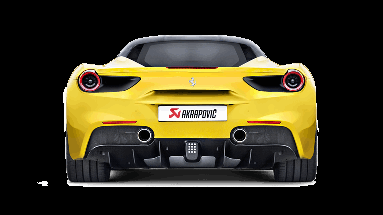 Photo of Akrapovic Slip-On Line Titanium Exhaust for the Ferrari 488 GTB/Spider - Image 8