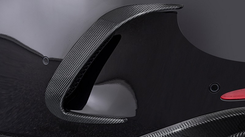 Photo of Brabus Rear fascia attachments for the Mercedes Benz AMG GT63 (X290) - Image 2